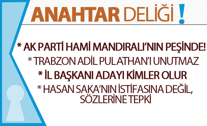 Anahtar Deliği 31.08.2018