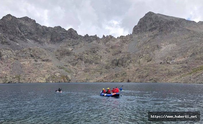 Kaçkarlar'da rafting heyecanı