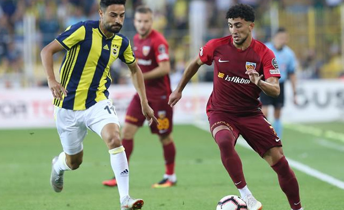 Kayserispor Fenerbahçe'yi yendi