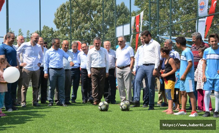 Bursa'da açılan çocuk parkına Eren Bülbül adı verildi