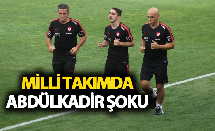 Milli takımda Abdülkadir Şoku