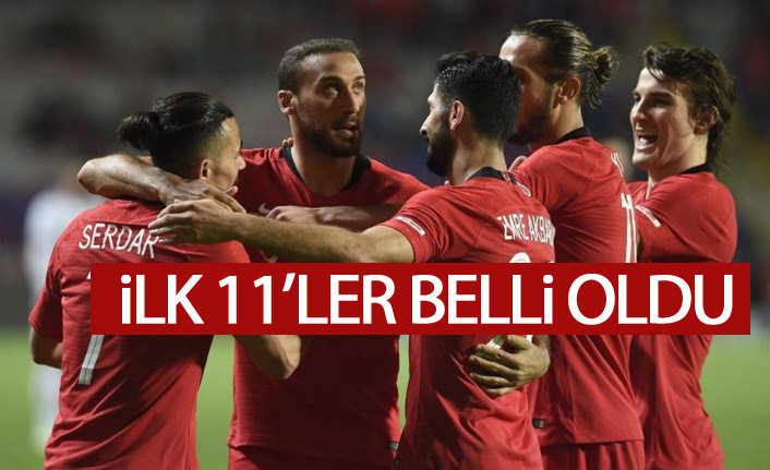 Türkiye - Rusya maçı 11'leri belli oldu