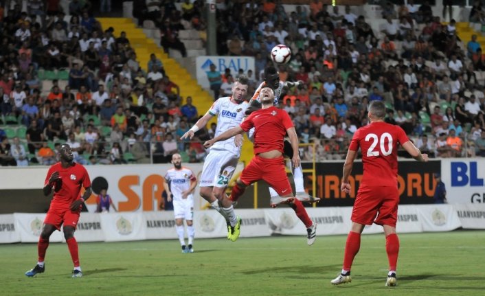 Hazırlık maçı: Aytemiz Alanyaspor: 1 - Antalyaspor: 1