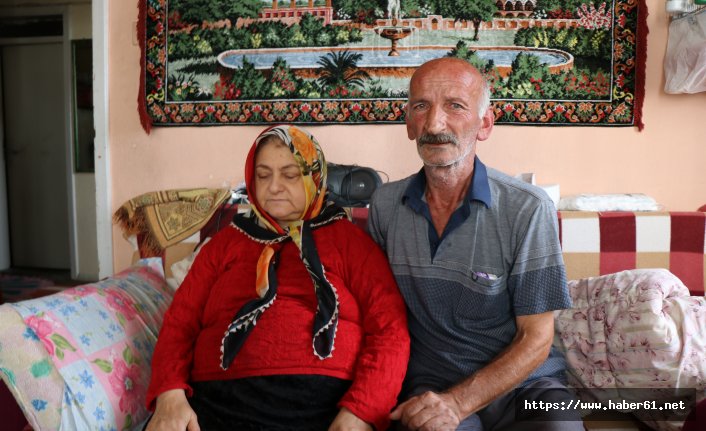 Kağıt toplayarak görme engelli eşine bakıyordu! Devlet sahip çıktı