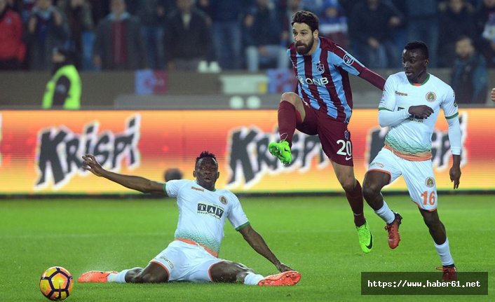 Trabzonspor ile Alanyaspor 5. Randevuda