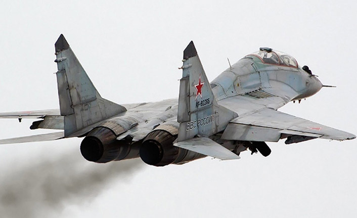 Rusya'da Mig-31 savaş uçağı düştü