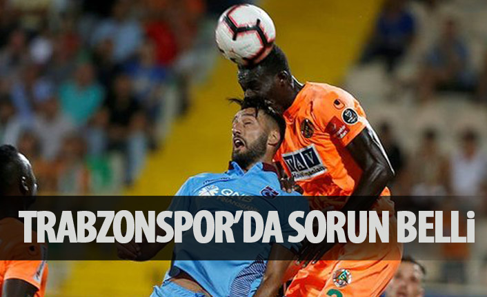 Trabzonspor'un sorunu havada