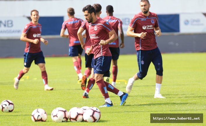 Trabzonspor'da, Göztepe maçı hazırlıklarına devam ediyor. 20-09-2018