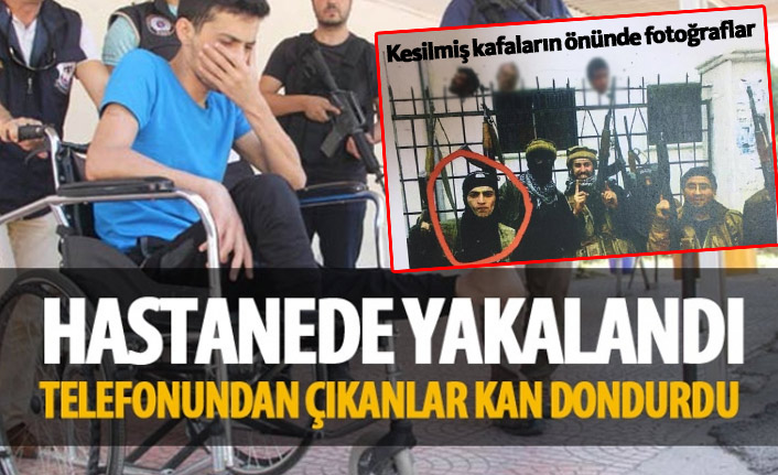 Hastanede yakalandı telefonundan çıkanlar kan dondurdu