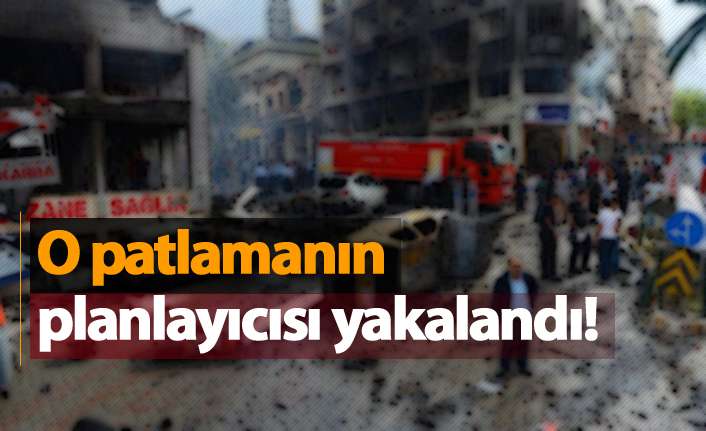 O patlamanın planlayıcısı yakalandı