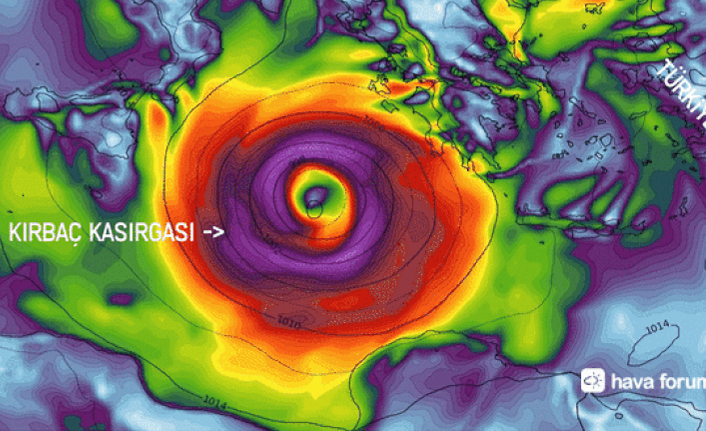 Türkiye'nin ilk kasırgası olabilir