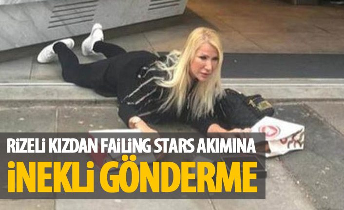 Hamdu Sena’dan Failling Stars akımına ‘inekli’ gönderme