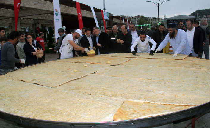 Giresun'un mutfağı festivalde tanıtıldı.