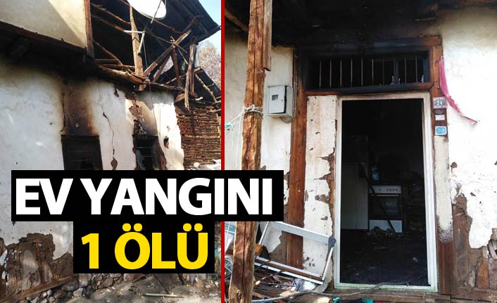 Giresun'da ev yangını: 1 ölü