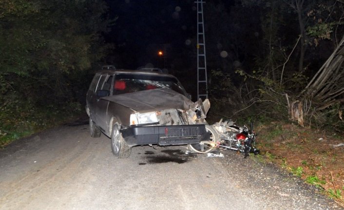 Samsun’da otomobil ile motosiklet çarpıştı: 3 yaralı