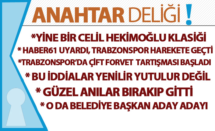 Anahtar Deliği - 16.10.2018