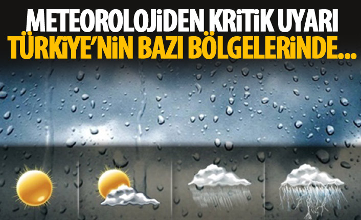 Meteoroloji'den kritik uyarı! Trabzon hava durumu. 17 Ekim 2018