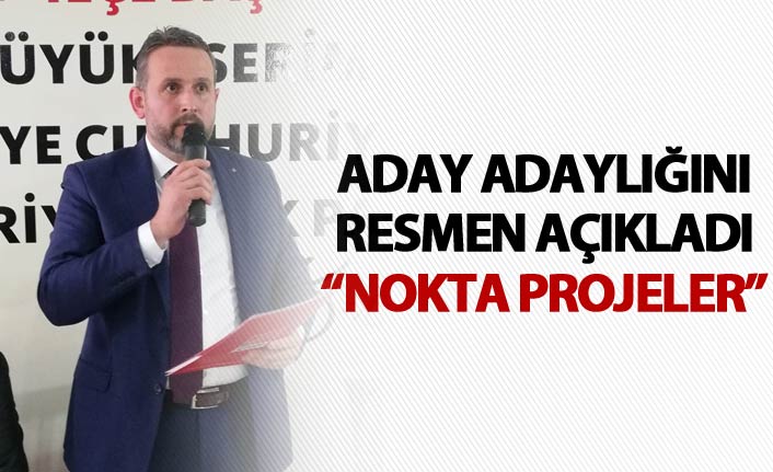 Ortahisar Belediyesi için aday adaylığını resmen açıkladı