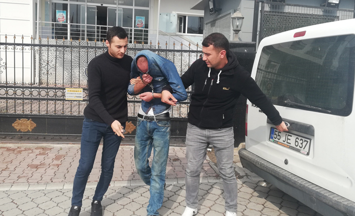 Akü hırsızları Samsun'da tutuklandı