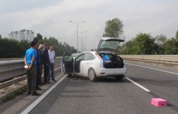 Ordu-Samsun sınırında kaza: 3 yaralı