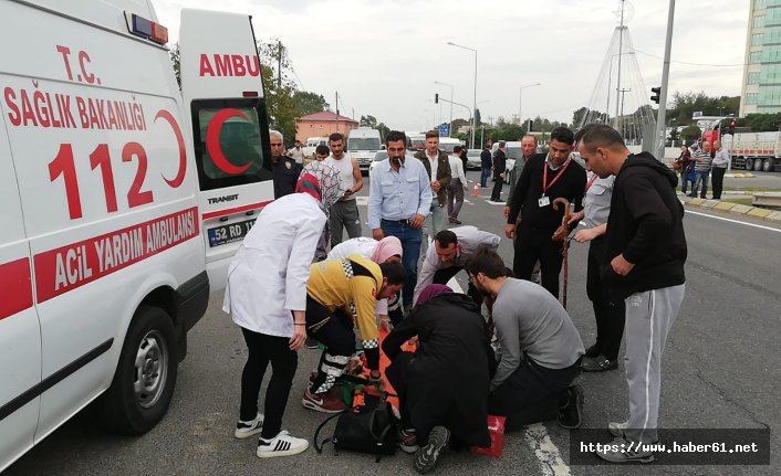 Hastane önünde kaza: 1 ölü 