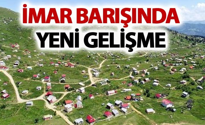 İmar Barışında yeni gelişme