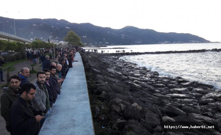 Giresun'da feci olay! Denize düşüp kayboldu!