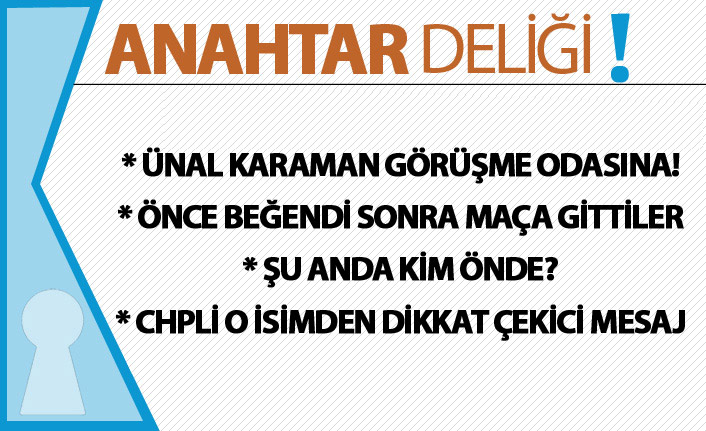 Anahtar Deliği 05.11.2018