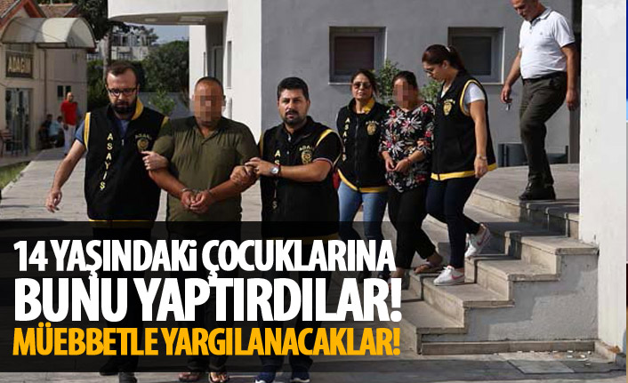 14 yaşındaki çocuklarını katil yaptılar