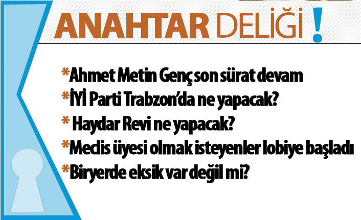 Anahtar Deliği 07.11.2018