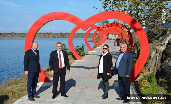 Giresun'da bu yol ilgi çekiyor