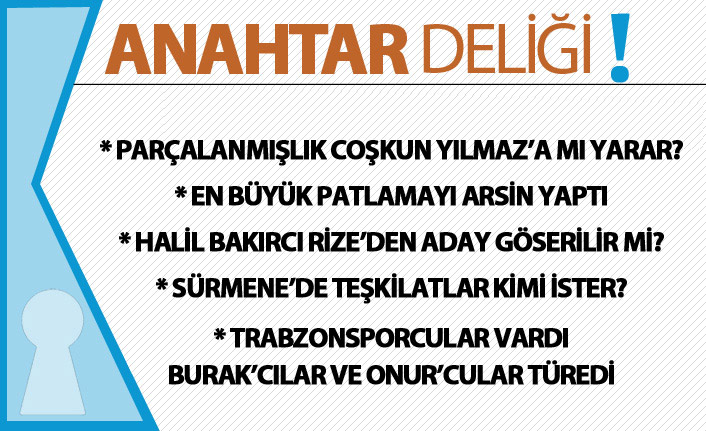 Anahtar Deliği 12.11.2018