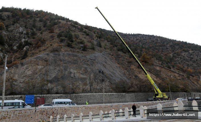 Gümüşhane’de dağ kafes içine alınıyor