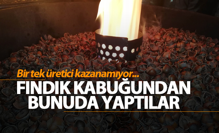 Fındık kabuğundan bunuda yaptılar