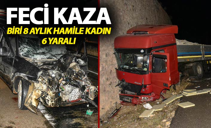 Gümüşhane'de feci kaza - 6 yaralı