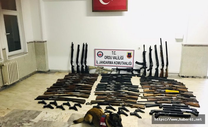 Ordu'da jandarma aranan 109 kişiyi yakaladı 