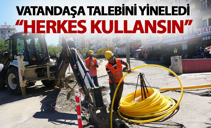 Başkan Gümrükçüoğlu talebini yineledi