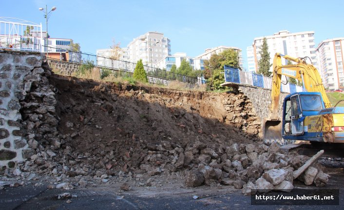 Çöken çocuk parkı duvarını yapan müteahhit konuştu