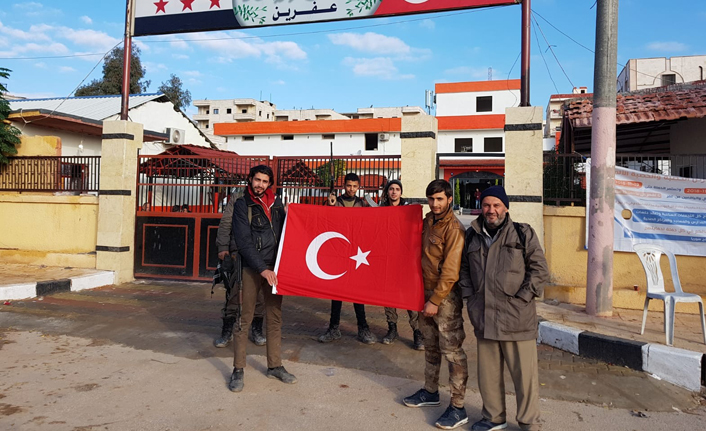 Afrin'de gurur tabloları