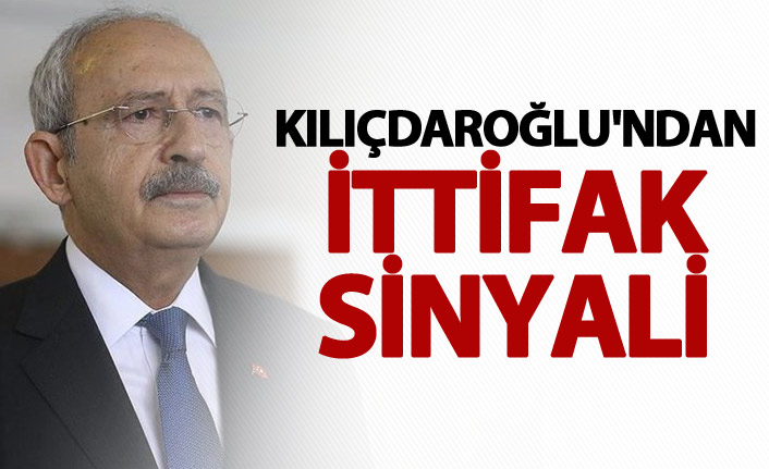 Kılıçdaroğlu'ndan İYİ Parti ile İttifak Sinyali