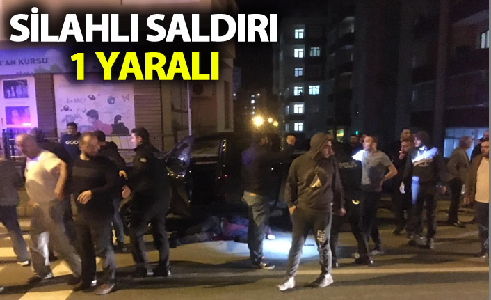 Rize'de silahlı saldırı: 1 yaralı