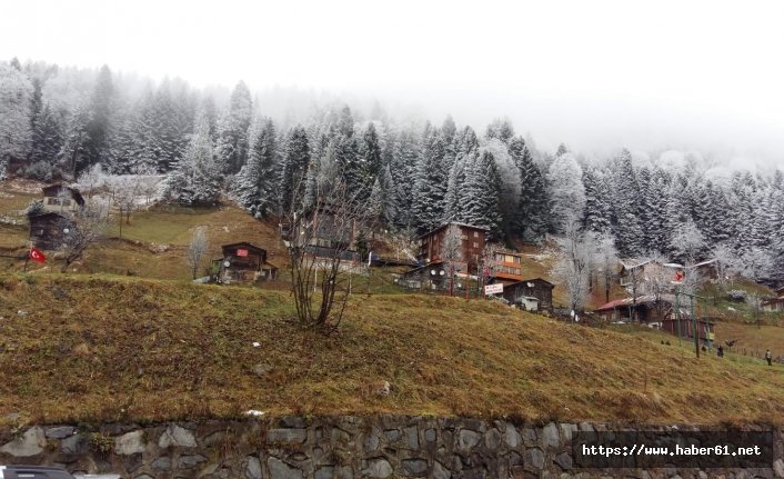 Ayder’de kış bir başka güzel 