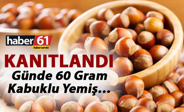 Kanıtlandı - Günde 60 Gr. Fındık ve Kabuklu yemiş...