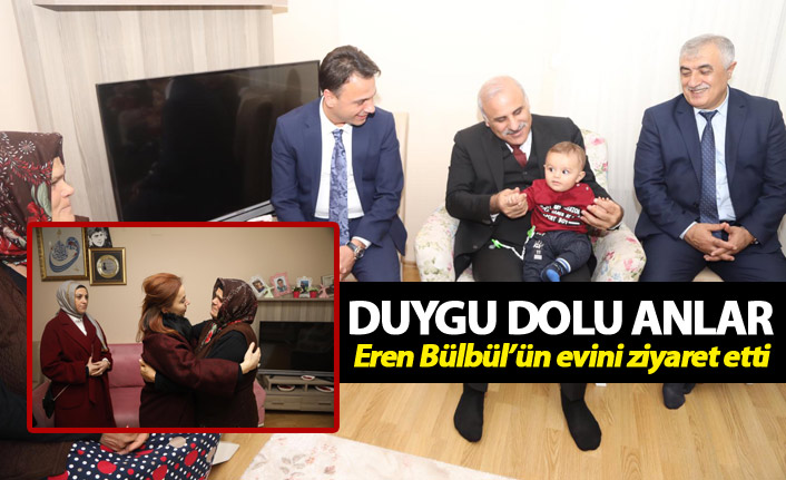 Zorluoğlu’ndan Eren Bülbül’ün ailesine ziyaret