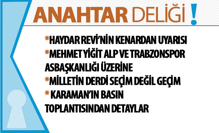 Anahtar Deliği 12.12.2018