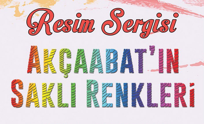 Akçaabat'ta resim sergisi açılacak