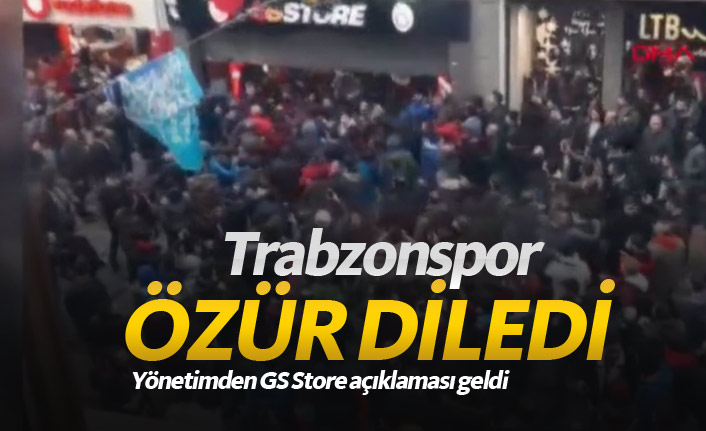 GS Store'de yaşananlara Trabzonspor'dan açıklama geldi