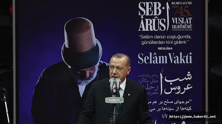 Erdoğan Şeb-i Arus Programı'da konuştu