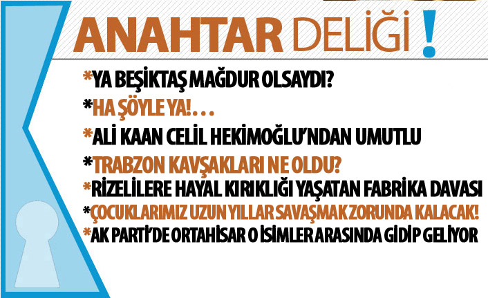 Anahtar Deliği 19.12.2018