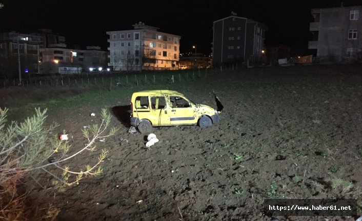 Samsun'da trafik kazası: 2 yaralı